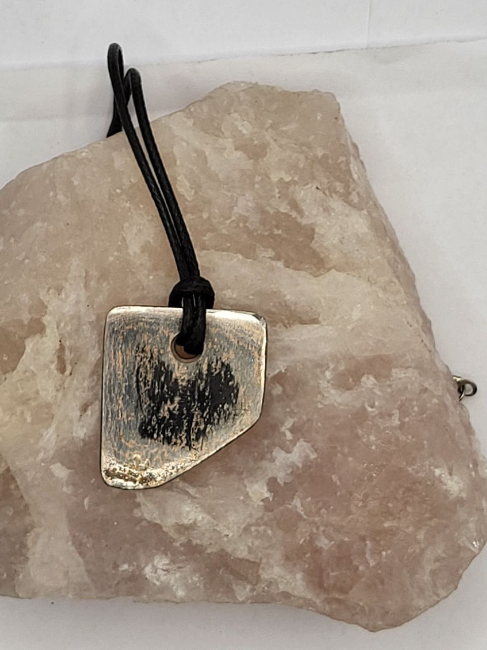 Kupfer-Damast shiny Anhänger