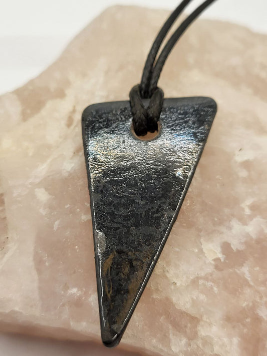 Damast Obsidian Look Anhänger