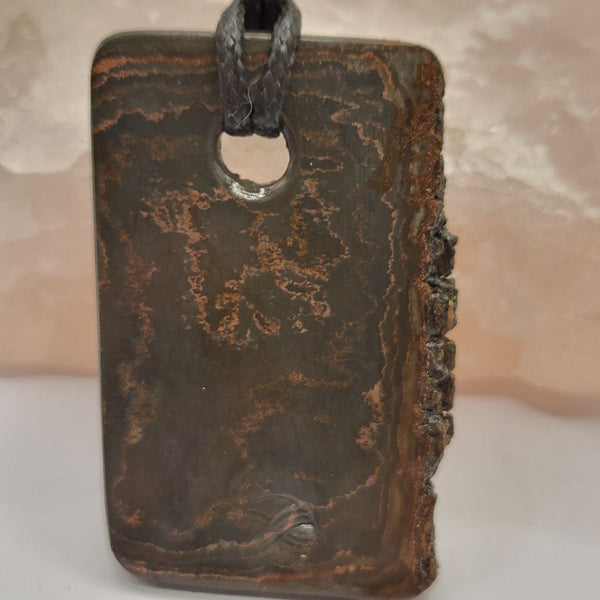 Kupfer-Damast Anhänger