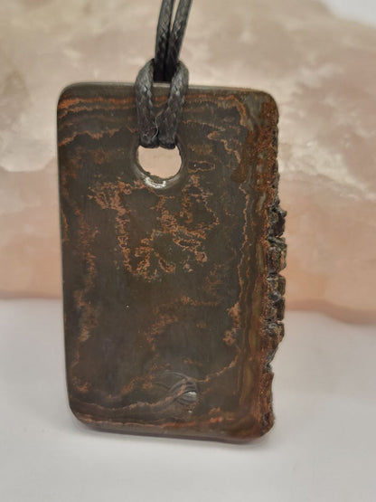 Kupfer-Damast Anhänger