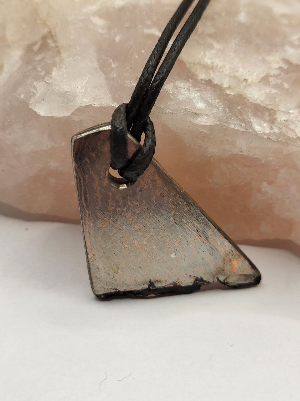 Kupfer-Damast shiny Anhänger