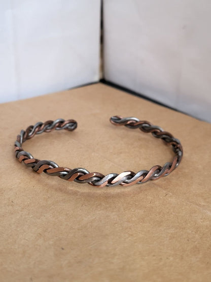 Steel-Copper-Mesh - Armreifen