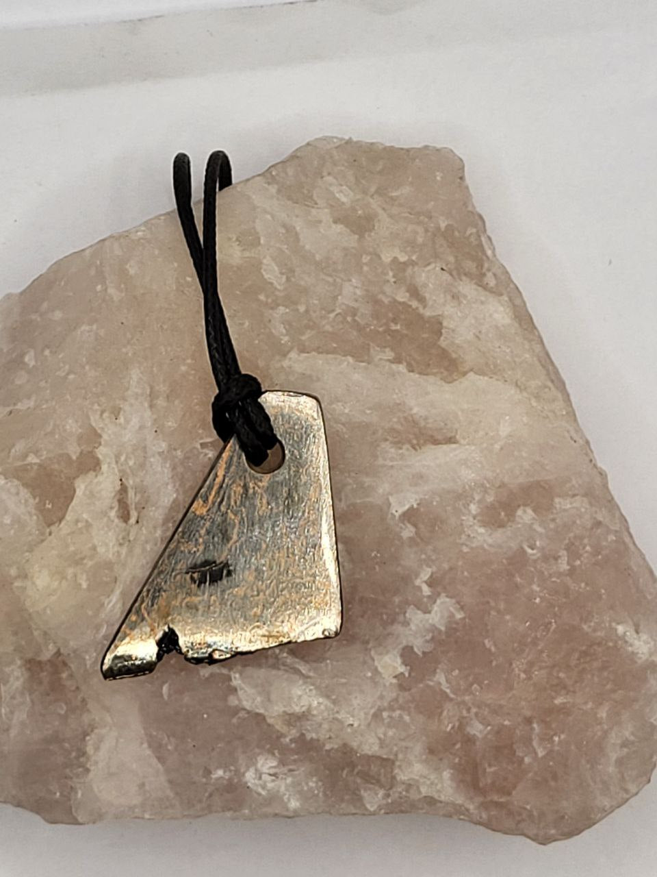 Kupfer-Damast shiny Anhänger