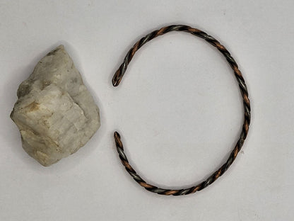 Steel-Copper-Mesh - Armreifen