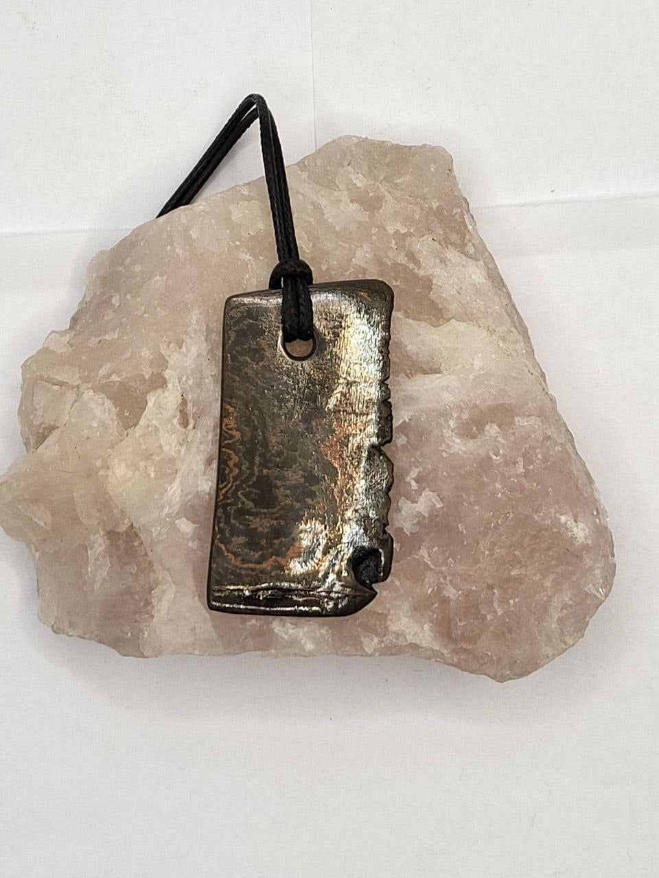 Kupfer-Damast Anhänger