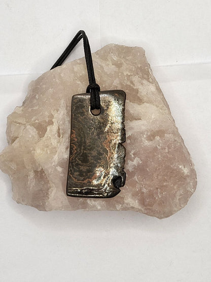 Kupfer-Damast Anhänger