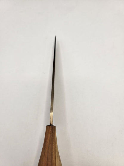 Gold Edition Jausenmesser handgeschmiedet mit Nussgriff