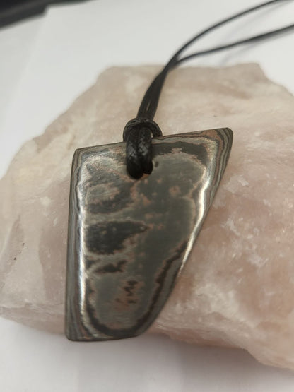 Kupfer-Damast Anhänger #7