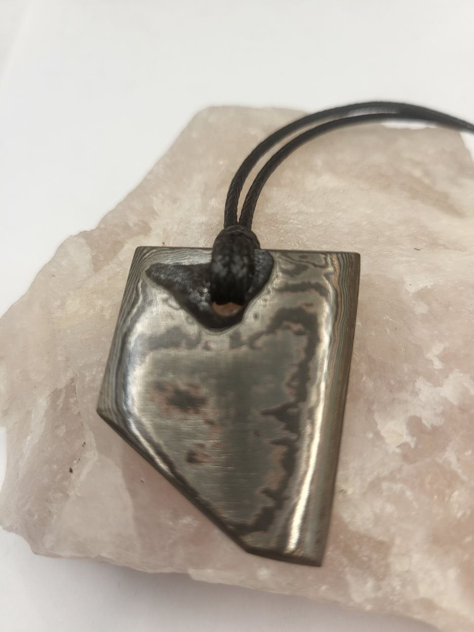 Kupfer-Damast Anhänger #4