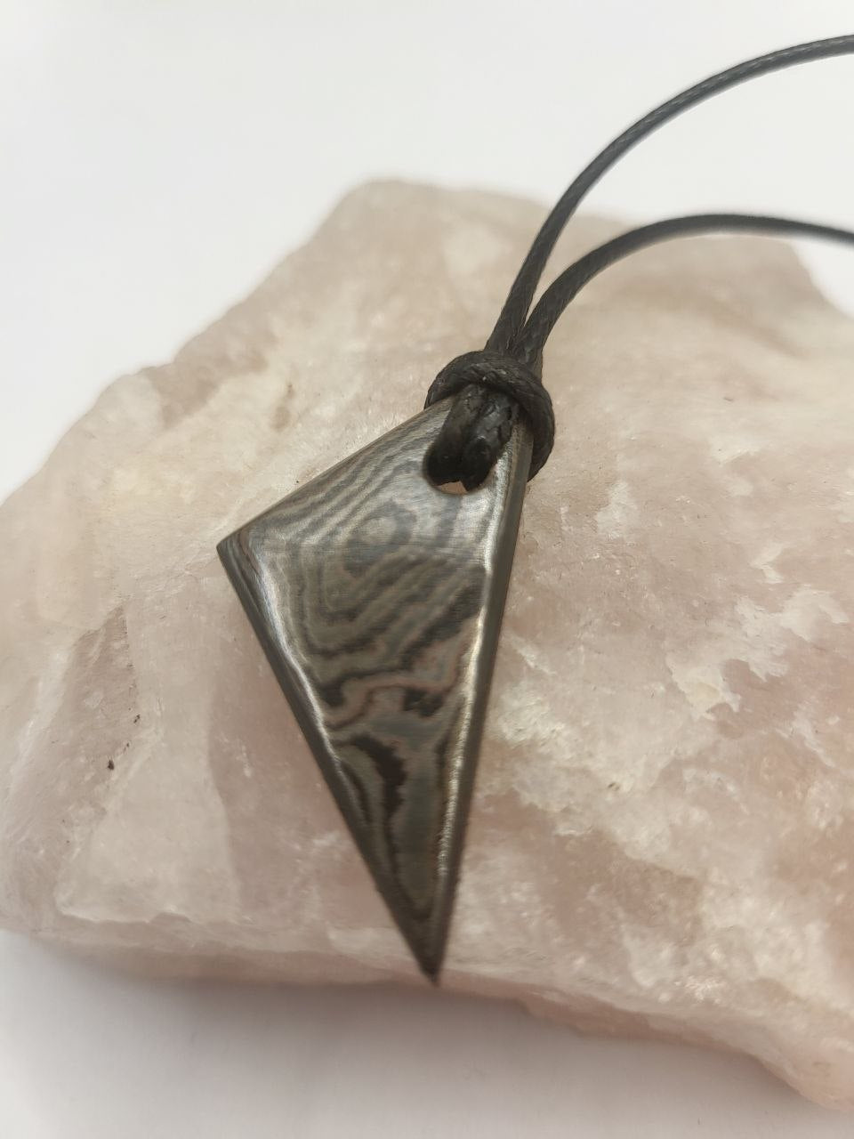 Kupfer-Damast Anhänger #2