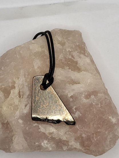 Kupfer-Damast shiny Anhänger