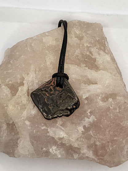 Kupfer-Damast Anhänger