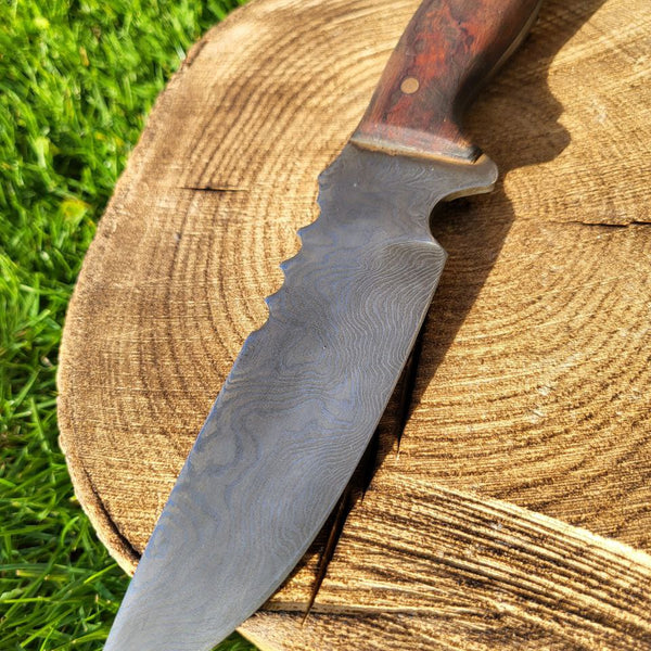 Damast Outdoormesser