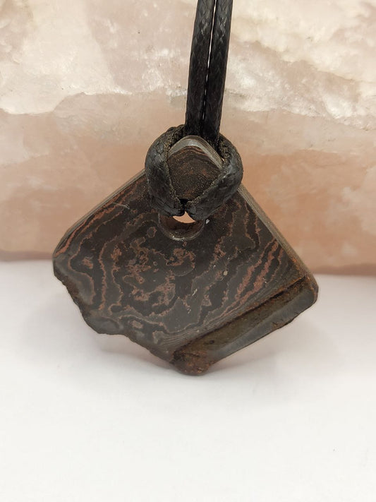 Kupfer-Damast Anhänger