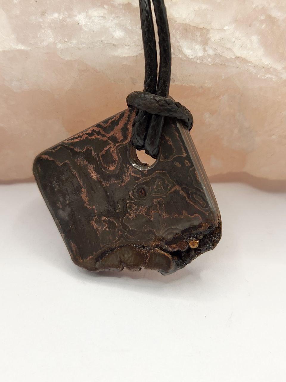 Kupfer-Damast Anhänger