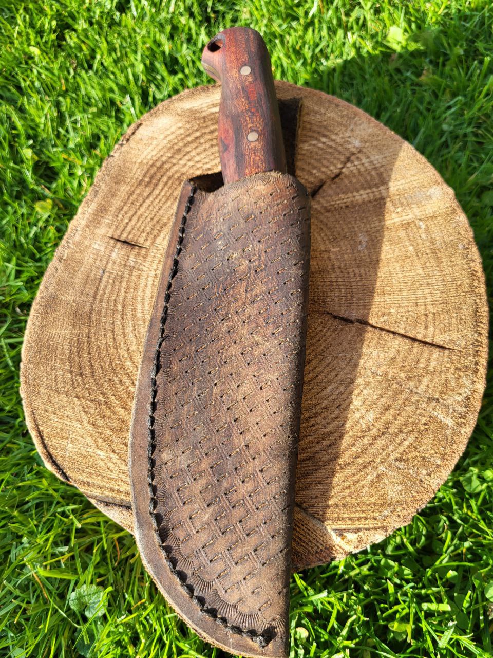 Damast Outdoormesser