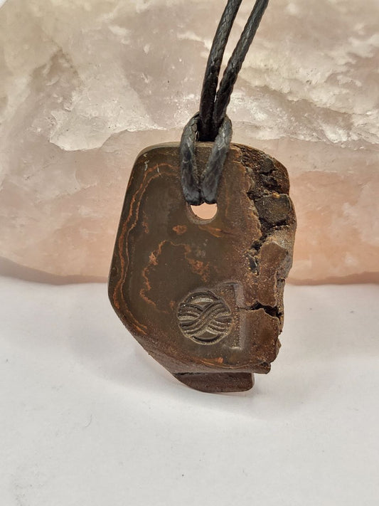 Kupfer-Damast Anhänger