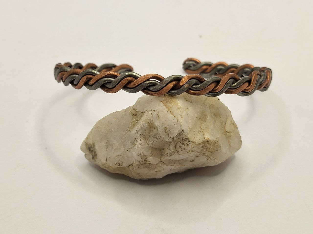 Steel-Copper-Mesh - Armreifen