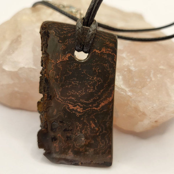 Kupfer-Damast Anhänger