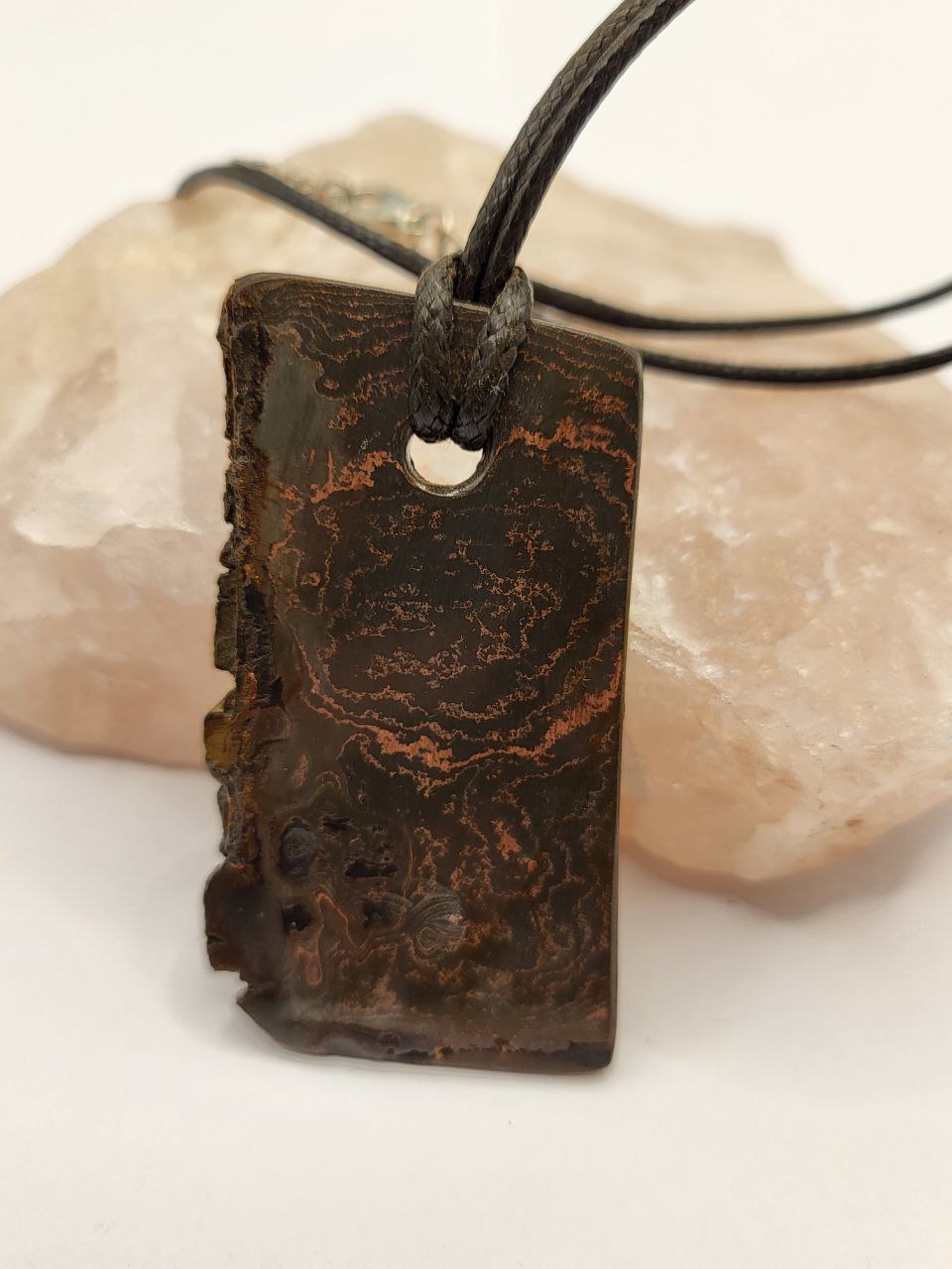 Kupfer-Damast Anhänger