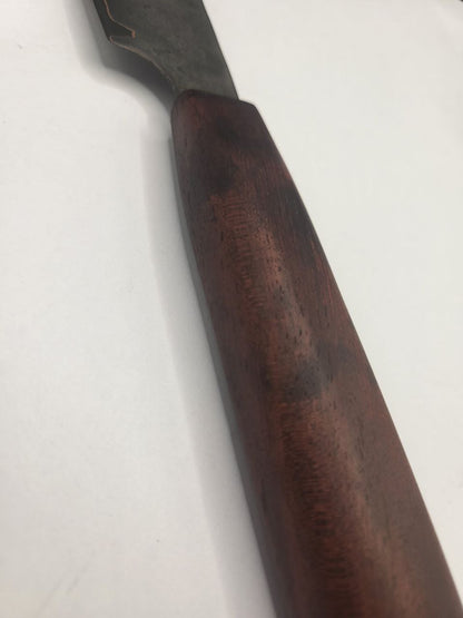 Handgeschmiedetes Allzweckmesser CU Liner High mit Kupferlinie