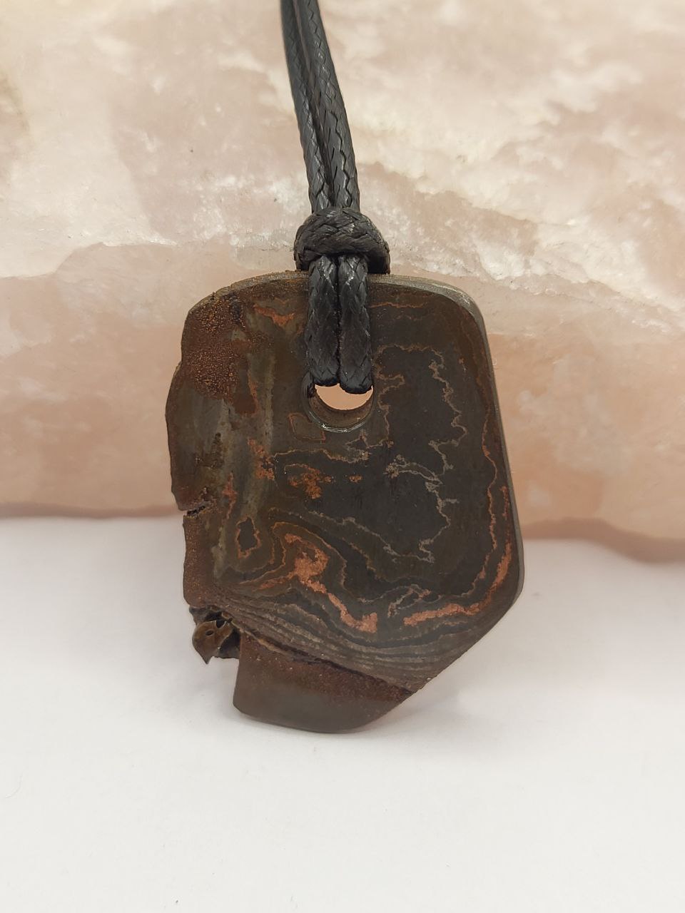 Kupfer-Damast Anhänger