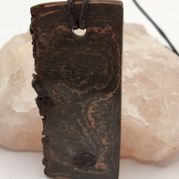 Kupfer-Damast Anhänger Riese