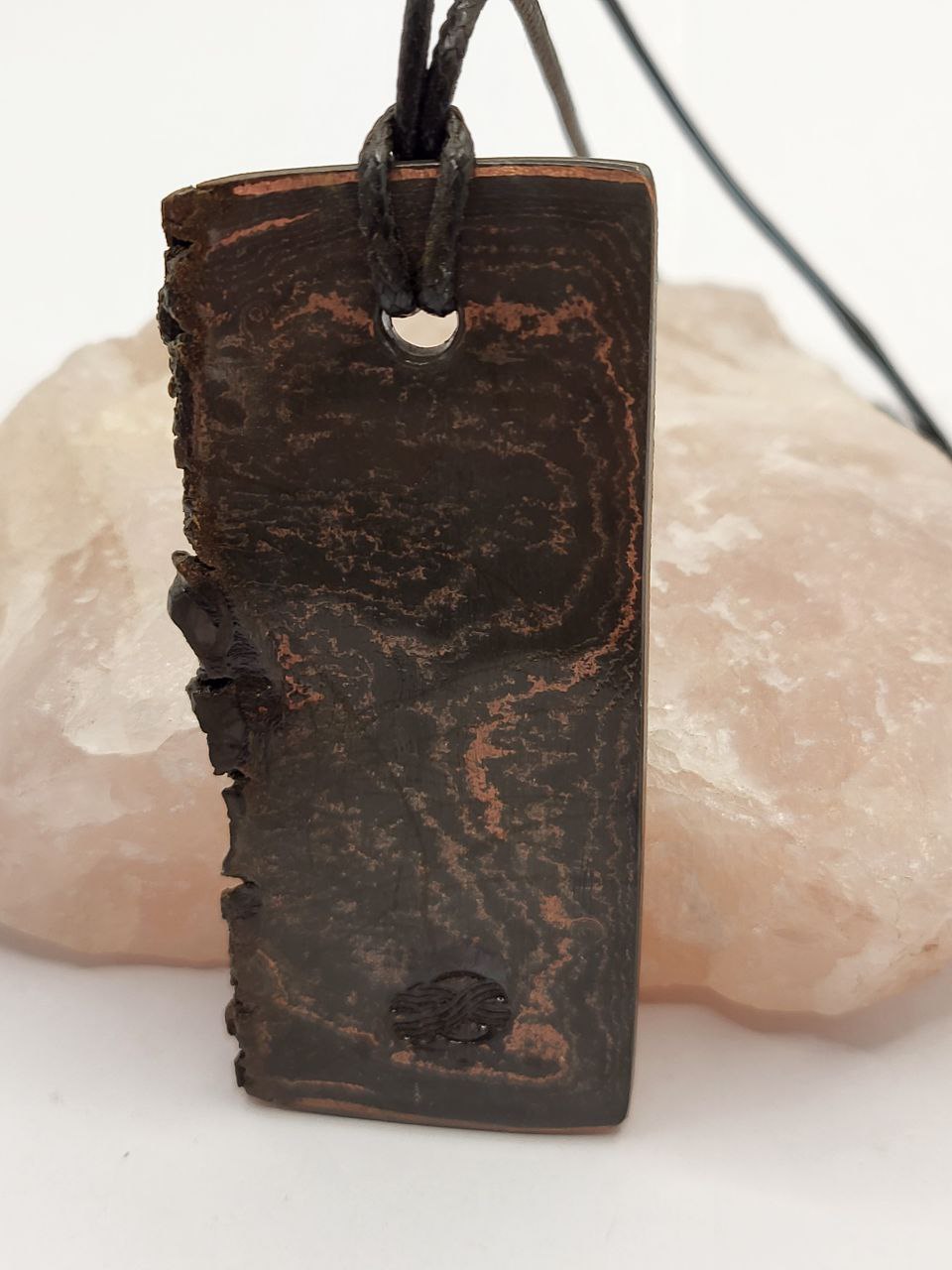 Kupfer-Damast Anhänger Riese