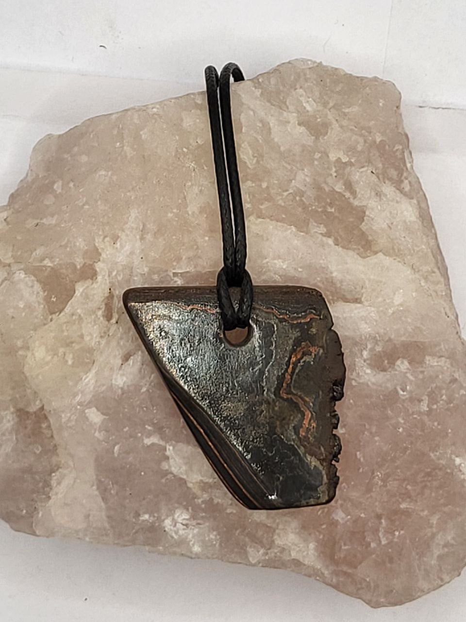 Kupfer-Damast Anhänger