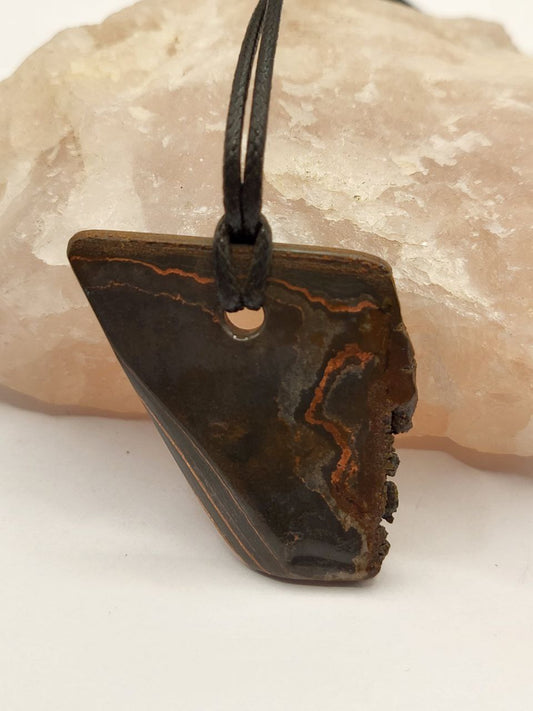 Kupfer-Damast Anhänger