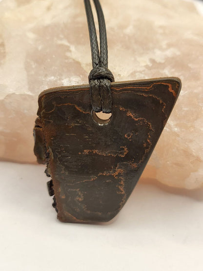 Kupfer-Damast Anhänger