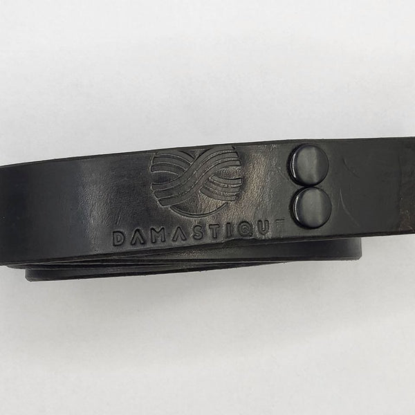 Echter Rinds-Ledergürtel schwarz