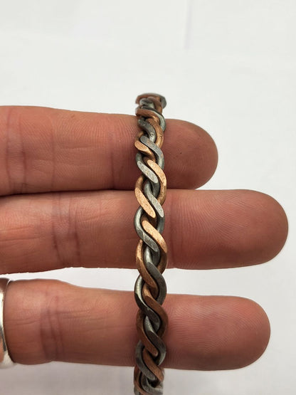 Steel-Copper-Mesh - Armreifen