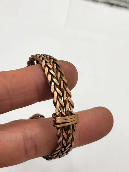 Rustic Weave Kids - Kupferarmreifen