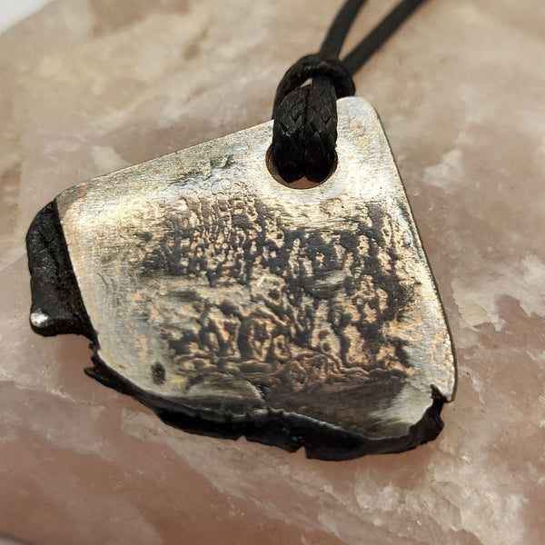 Kupfer-Damast shiny Anhänger