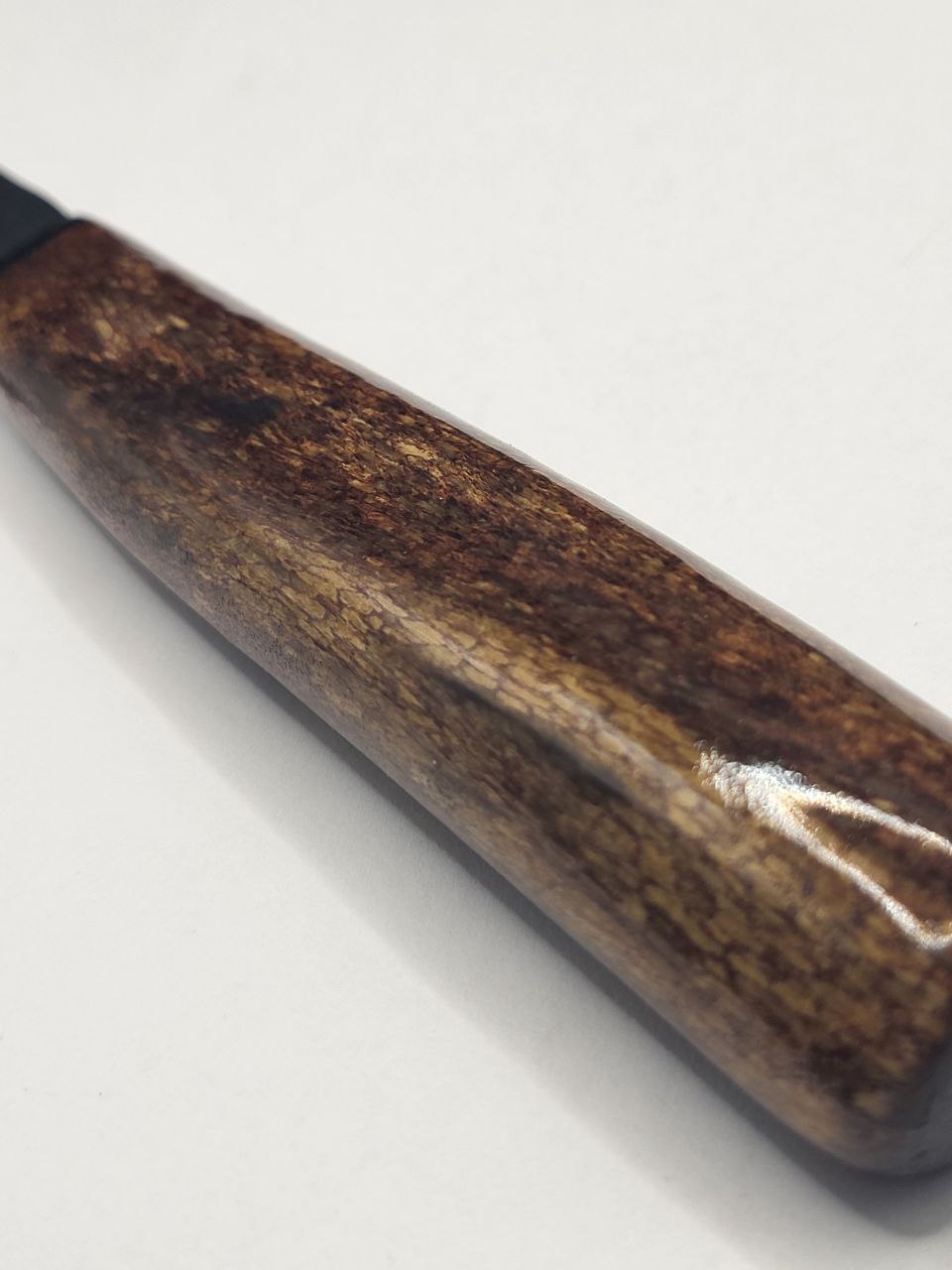 Kompaktes handgeschmiedetes Kl. Allrounder CU-Damast Shiny mit 160 mm Klinge