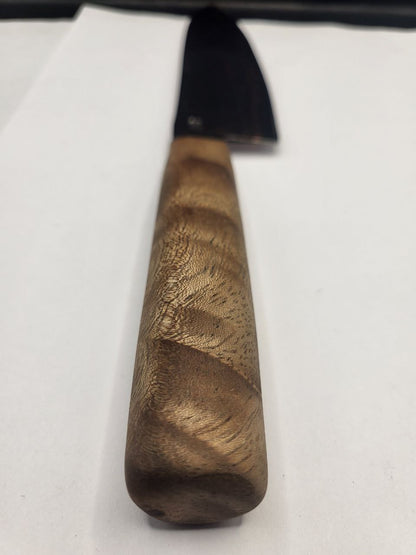 Handgeschmiedetes Allrounder Messer aus CU-Damast in Shiny-Optik