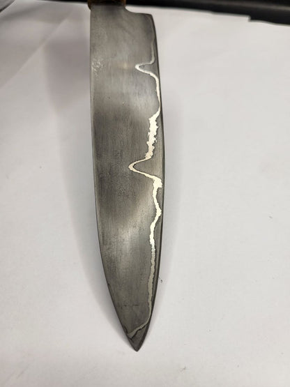 Kompaktes handgeschmiedetes Kl. Allrounder White Liner mit 145 mm Klinge