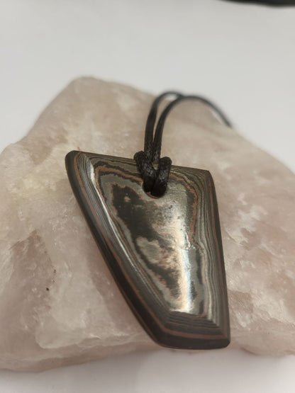 Kupfer-Damast Anhänger #7