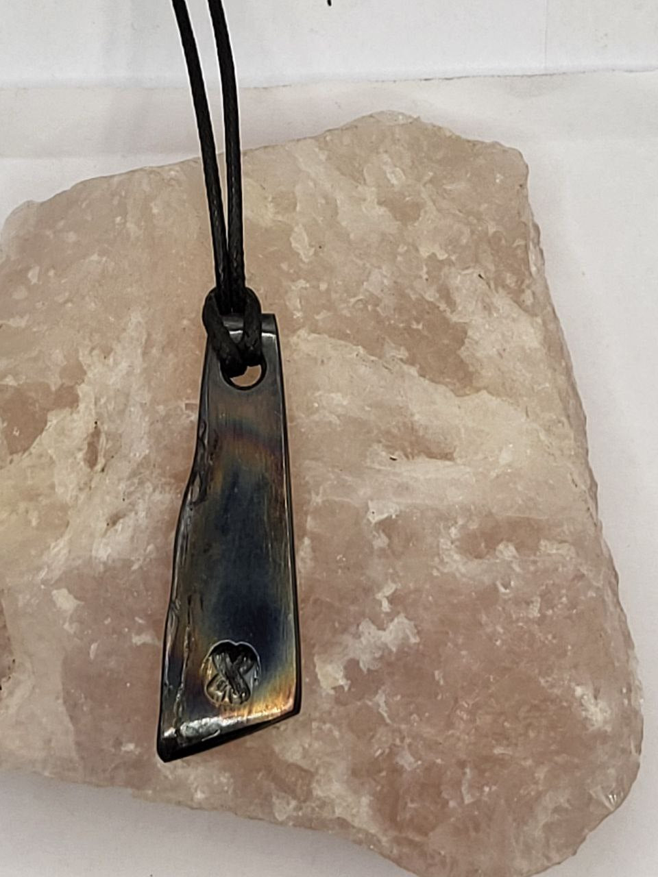 Damast Rainbow Anhänger