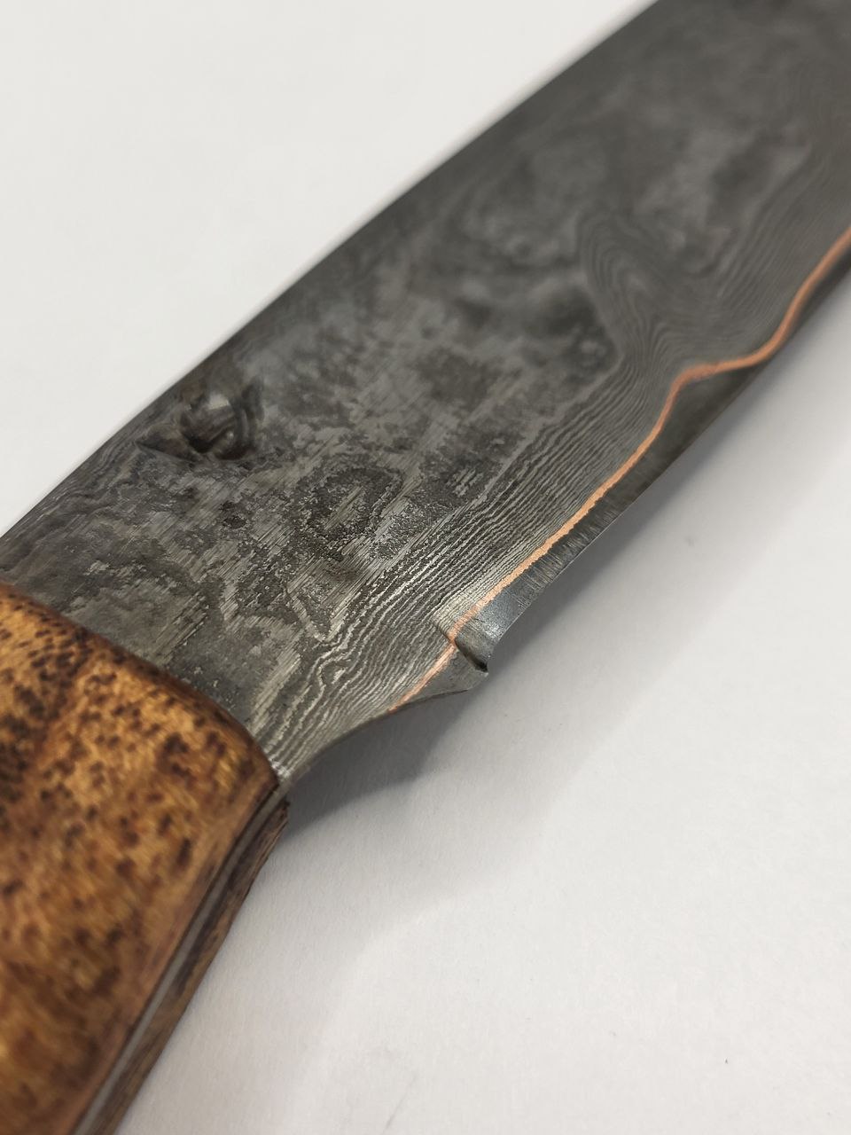 Filetiermesser CU Liner mit Kupfer und feiner Klingenform