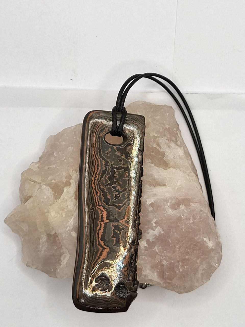 Kupfer-Damast Anhänger Gigantus