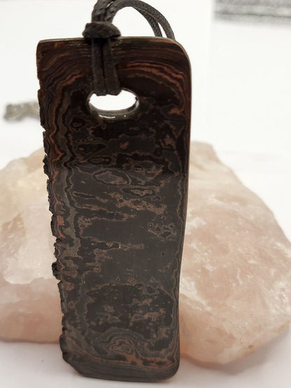 Kupfer-Damast Anhänger Gigantus