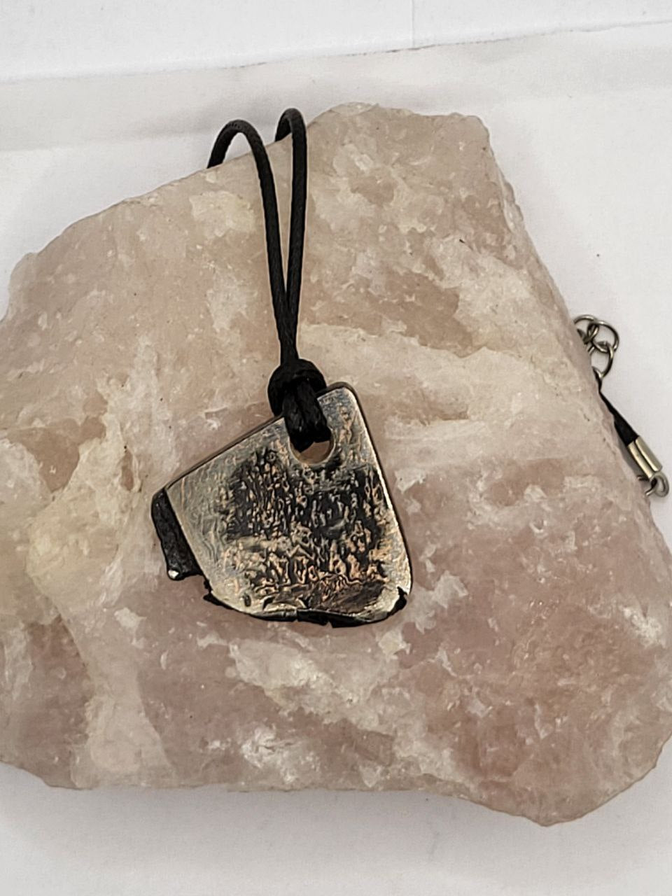 Kupfer-Damast shiny Anhänger