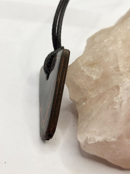 Kupfer-Damast dezent Anhänger