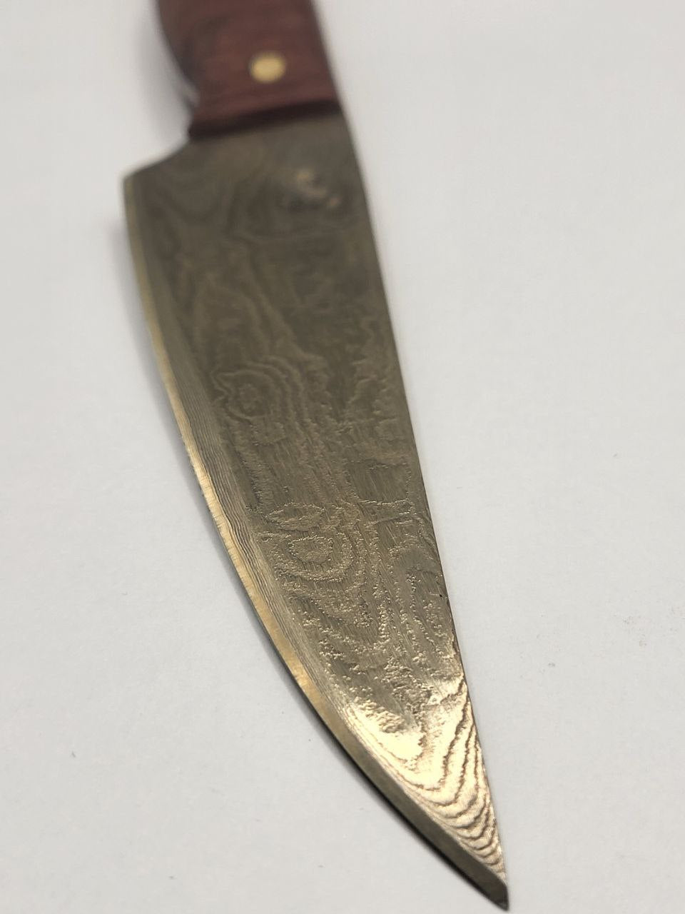 Gold Edition Jausenmesser rostträges handgeschmiedetes Messer