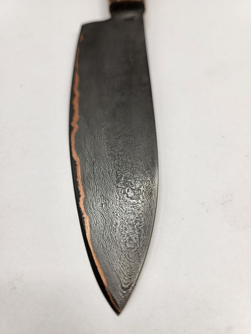 Kl. Allzweckmesser CU Liner mit Kupfer und feiner Schneidgeometrie