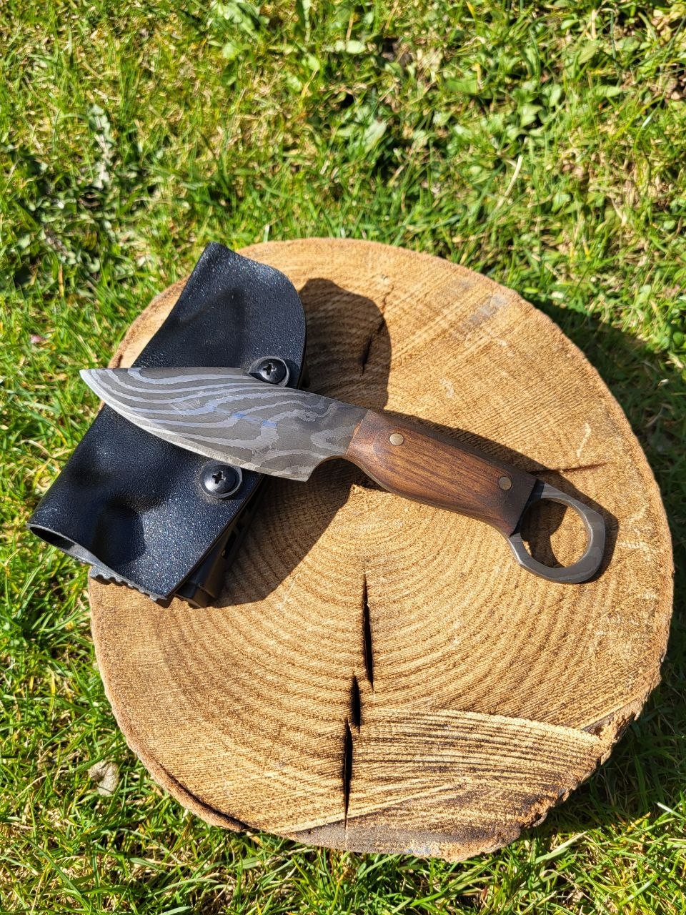 Small Twisted Outdoor Knife
