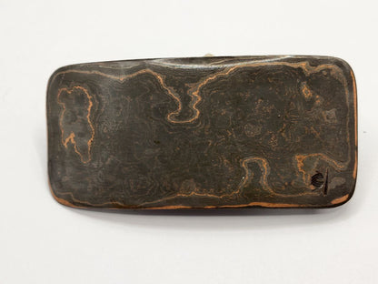 Filigree - Kupferdamast Gürtelschnalle