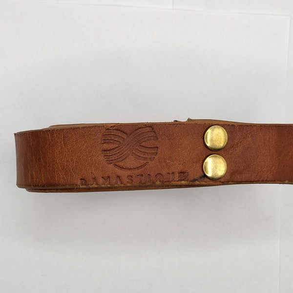 Echter Rinds-Ledergürtel hellbraun